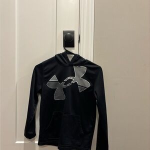Under Armour Black and White Hoodie